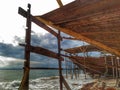 The making of traditional boat Phinisi in Tanaberu, South Sulawesi, Indonesia, Asia