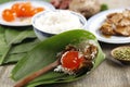 Making Zongzi Bakcang, Preparing Ingredient and Wrapping Chinese Rice Dumpling at Home