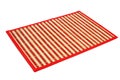 A makisu, a japanese bamboo mat Royalty Free Stock Photo