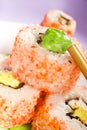 Makisushi rolls Royalty Free Stock Photo