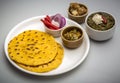 Makki di roti - sarson ka saag Royalty Free Stock Photo