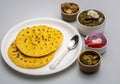 Makki di roti - sarson ka saag Royalty Free Stock Photo