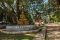 That Makmo, Wat wisunarat Is one of the oldest Buddhist temples in Luang Prabang, Laos Royalty Free Stock Photo