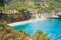 Makris Gialos bay, Zakynthos, Greece Royalty Free Stock Photo