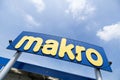 Makro sign at branch Royalty Free Stock Photo