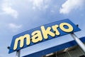 Makro sign at branch