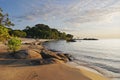 Makuzi Beach Malawi, early morning Royalty Free Stock Photo