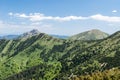 Mala Fatra mountain range panorama in Slovakia Royalty Free Stock Photo