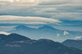 Mala Fatra mountains from Velka Chochula during autumn