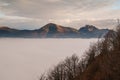 Mala Fatra from Sip mountain Royalty Free Stock Photo