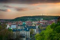 Mala Strana in Prague after the dusk