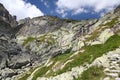 Mala studena dolina - valley in High Tatras, Slova