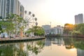 Malacca, Malaysia, April 8, 2018: Malacca city is awarded the UN