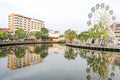 Malacca, Malaysia, April 8, 2018: Malacca city is awarded the UN