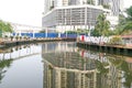 Malacca, Malaysia, April 8, 2018: Malacca city is awarded the UN