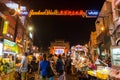 The night market on Friday,Saturday and Sunday is the best part of the Jonker Street, it sells Royalty Free Stock Photo