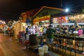 The night market on Friday,Saturday and Sunday is the best part of the Jonker Street, it sells Royalty Free Stock Photo