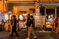 The night market on Friday,Saturday and Sunday is the best part of the Jonker Street Royalty Free Stock Photo