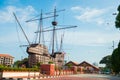 MALACCA, MALAYSIA - Febuary 12, 2017 :Maritime Museum or Muzium