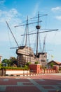 MALACCA, MALAYSIA - Febuary 12, 2017 :Maritime Museum or Muzium