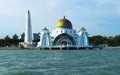 Malacca Straits MosqueÃÂ  Royalty Free Stock Photo