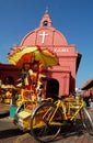 Malacca Tricycle & The Church