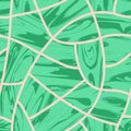 Malachite. Cobblestone seamless background.