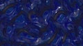 Malachite navy blue shiny wavy relief stone shapes, nature pattern marbled Royalty Free Stock Photo