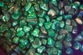 Malachite polished stones background Royalty Free Stock Photo