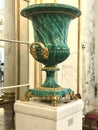 Malachite vase in the palace of Catherine the Great