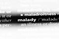 malady