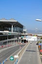 Malaga airport and approach roads, Spain.