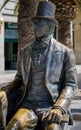 MALAGA, ANDALUCIA/SPAIN - MAY 25 : Statue of Danish Writer Hans