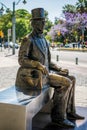 MALAGA, ANDALUCIA/SPAIN - MAY 25 : Statue of Danish Writer Hans