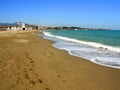 Malaga Beach Spain Royalty Free Stock Photo