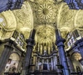 Malaga cathedral indoor