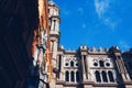 Malaga cathedral Spain Royalty Free Stock Photo