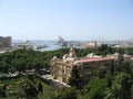 Malaga, seaport, Spain Royalty Free Stock Photo