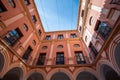 Arcaded Courtyard at Bishops Palace (Episcopal Palace) - Malaga, Andalusia, Spain