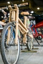 Bicycle made of wood