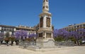 La Merced square in Malaga, Andalusia, Spain