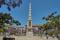 Plaza de la Merced square in Malaga, Spain