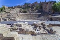 Roman Theater of Malaga and Moslim Alcazaba, Andalusia, Spain