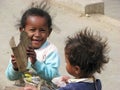 Malagasy children Royalty Free Stock Photo