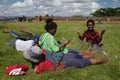 Malagasy Children in Antananarivo, Madagascar Royalty Free Stock Photo
