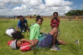 Malagasy Children in Antananarivo, Madagascar Royalty Free Stock Photo