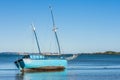 Malagasy dhow Royalty Free Stock Photo