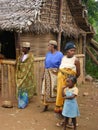 Malagasy native people Royalty Free Stock Photo