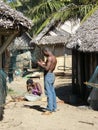 Malagasy Village Royalty Free Stock Photo