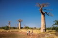 Malagasy women carrying water